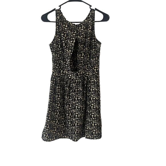 Nine Bird Y2k Women's Size Small Spot Key Hole Open Back Mini Dress - Picture 6 of 10